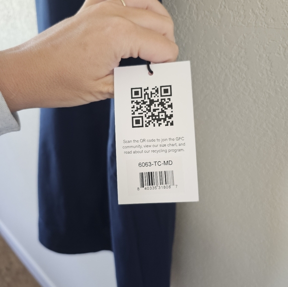 NWT Girlfriend Collective Tommy Dress in Midnight - Picture 5 of 10